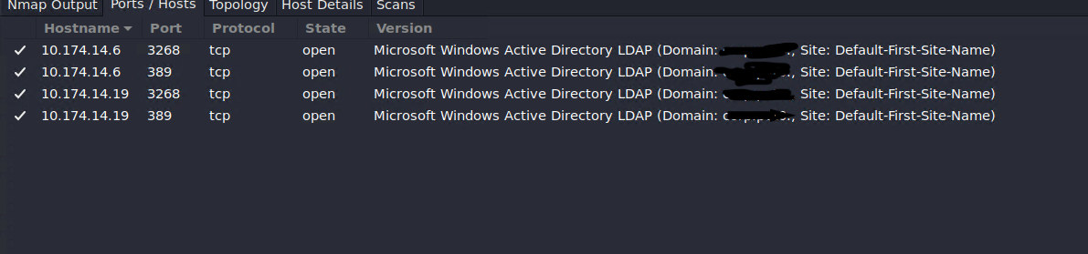 LDAP Ports